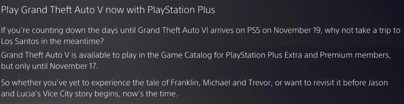 Notifica&ccedil;&atilde;o PS Plus