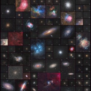 Astrofotógrafo captura 110 galáxias, aglomerados de estrelas e nebulosas em impressionante mosaico de 352 horas