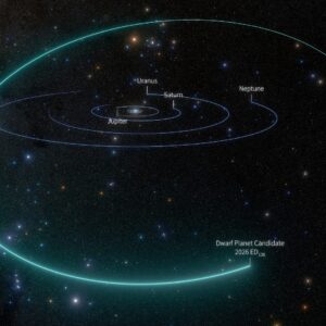 Astrônomos encontraram um objeto misterioso além de Netuno, e pode ser um novo planeta anão