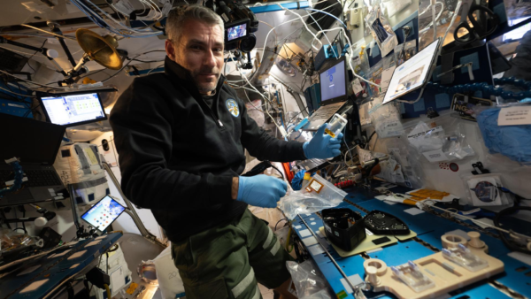 Botânico espacial conduz experimentos com plantas em órbita foto do dia 21 de outubro de 2026