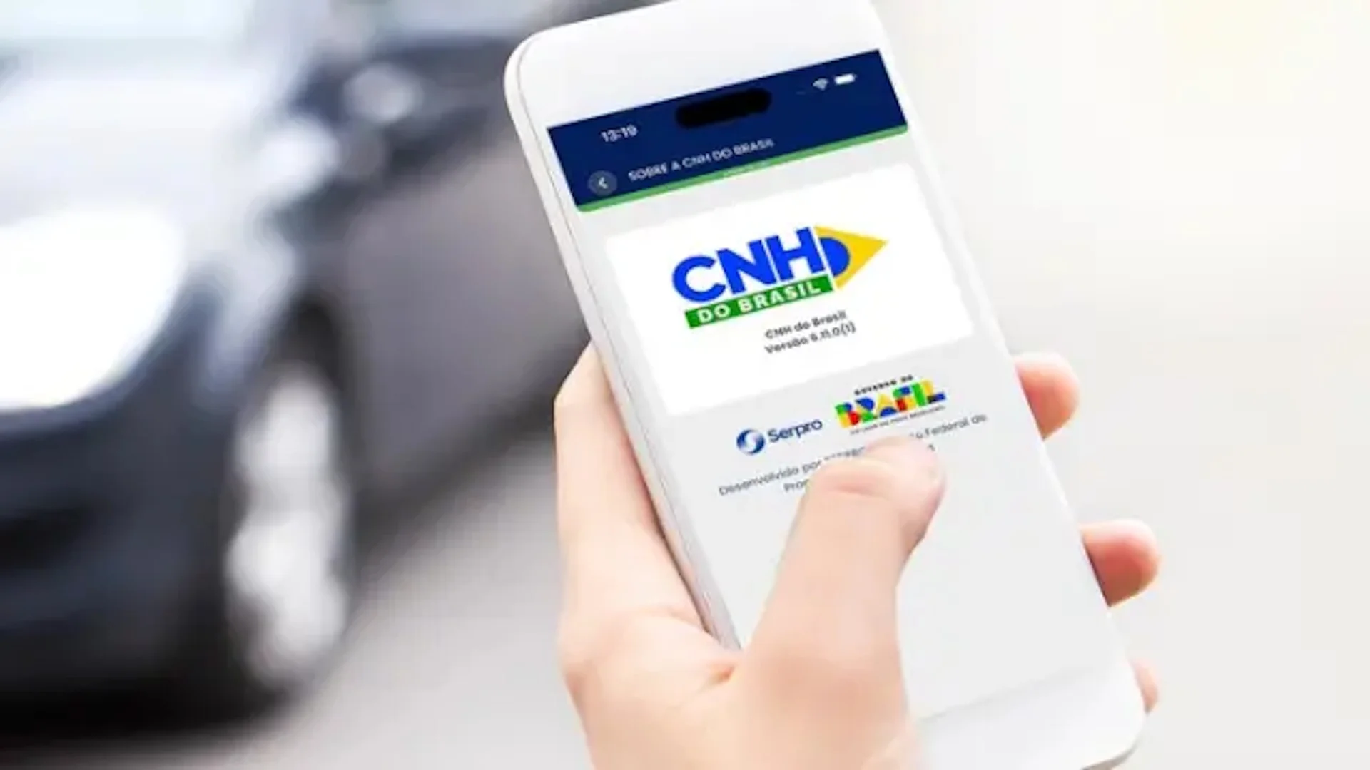 Editar informações da imagem cnh do brasil ag gov