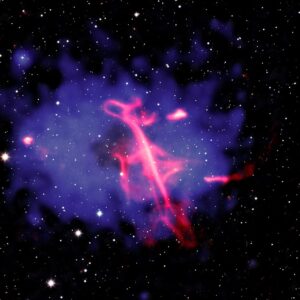 Chandra da NASA analisa a colisão do aglomerado de galáxias da 'clave de sol'