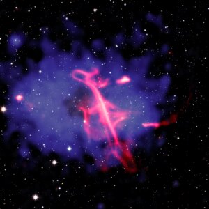 Chandra encontra possível origem das ondas de 'clave de sol'