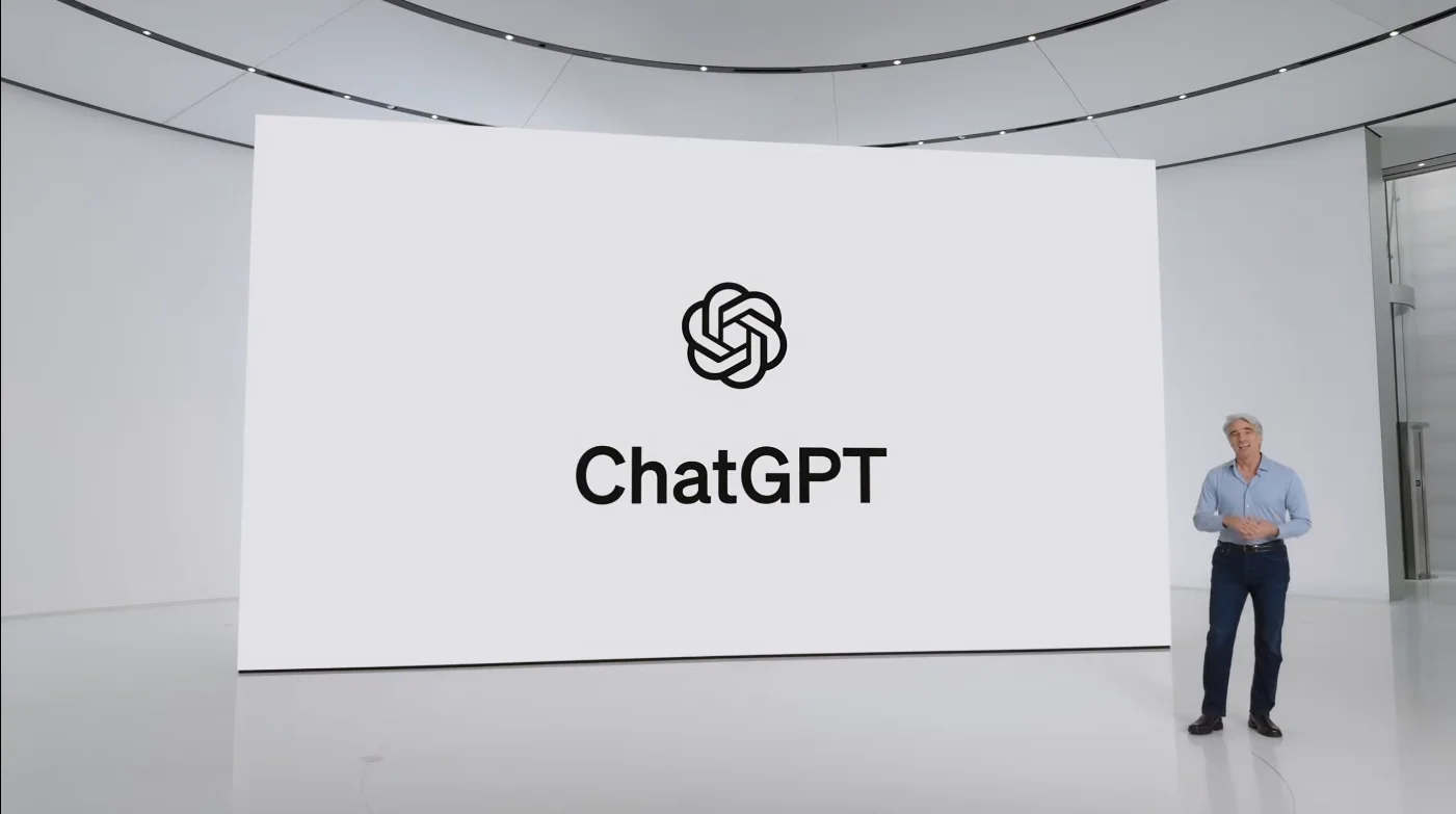 Editar informações da imagem apple chatgpt wwdc24