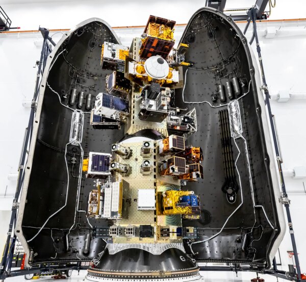 Encapsulamento SmallSats do Transporter-18 - NASA
