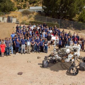 Equipe recordista do Perseverance Rover da NASA