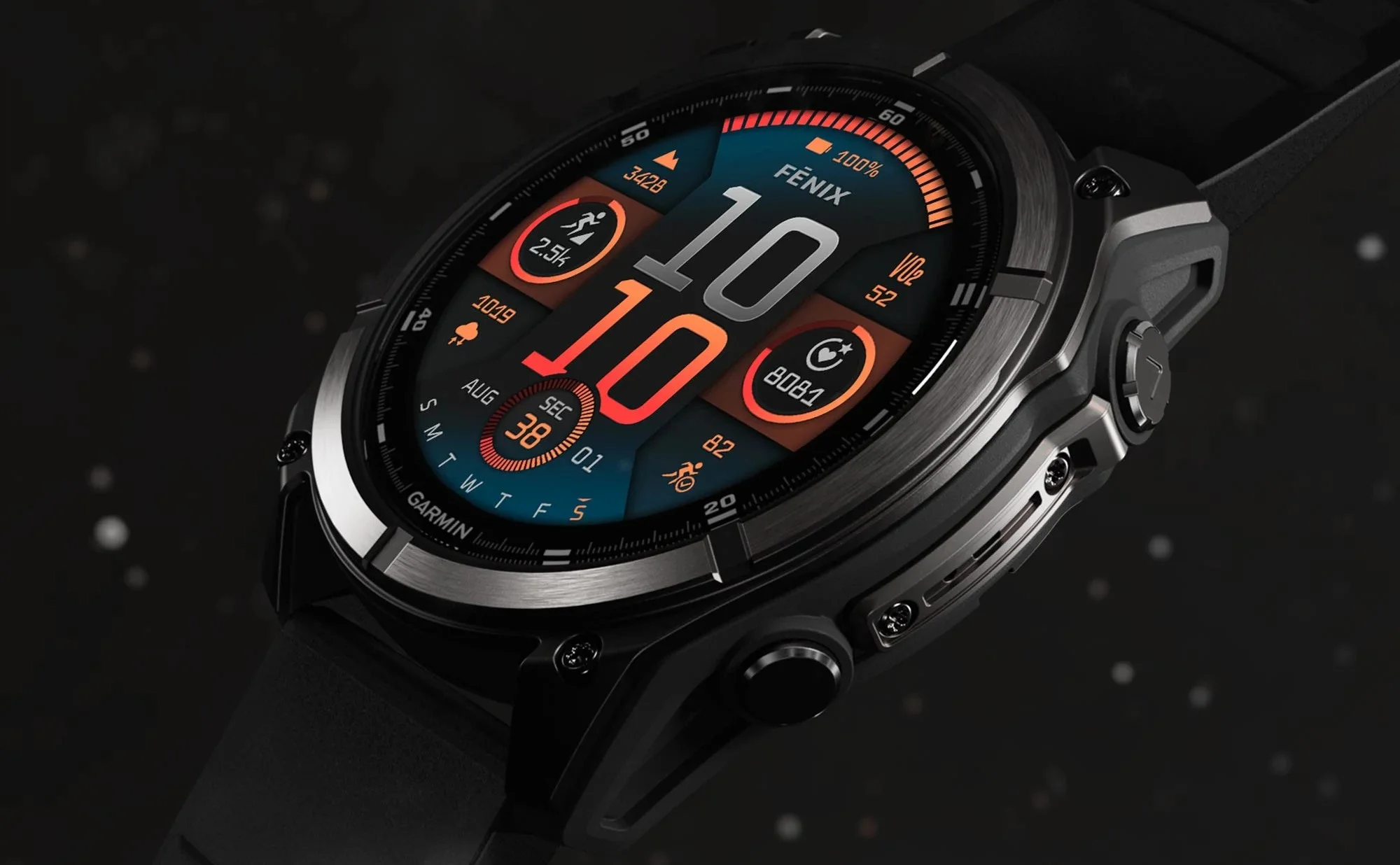 Editar informações da imagem Garmin Fenix 8