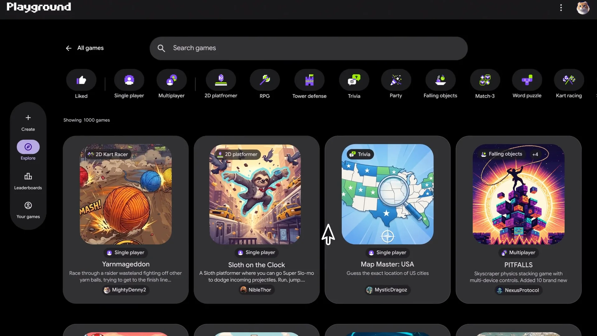 Editar informações da imagem Google Playground