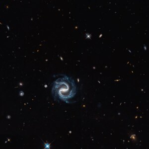 Hubble da NASA marca caminho para o telescópio espacial romano