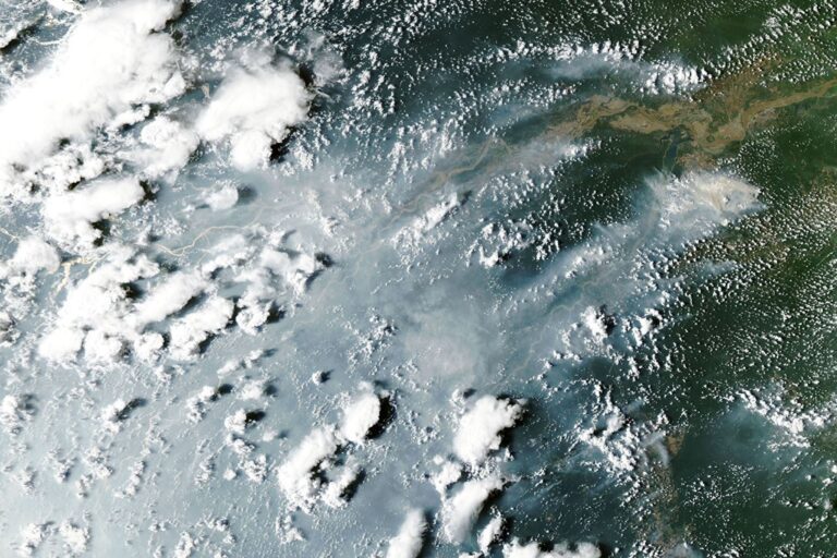 Incêndios chegam à Floresta Amazônica