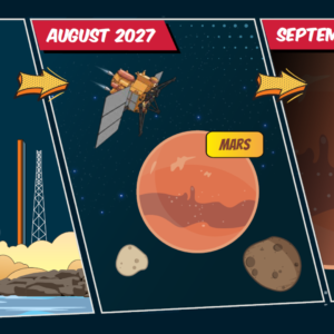Módulo lunar de Marte será lançado em 19 de outubro
