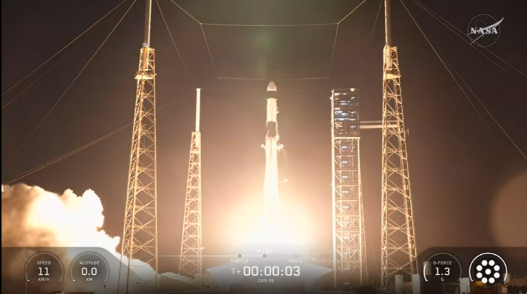 NASA Science, lançamento de carga na 35ª missão de reabastecimento da SpaceX para a estação