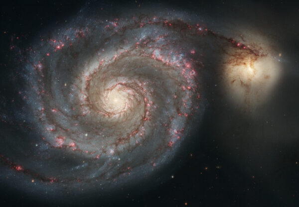Neste dia no espaço! 13 de outubro de 1773: O astrônomo Charles Messier descobre a Galáxia do Redemoinho antes mesmo de sabermos que era uma galáxia