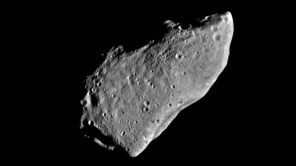 Neste dia no espaço! 29 de outubro de 1991: A espaçonave Galileo da NASA voa pelo asteróide Gaspra e tira fotos incríveis enquanto voa a 18.000 mph
