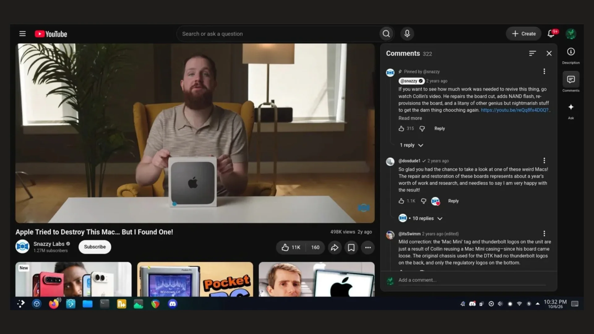 interface nova youtube