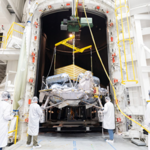 O módulo lunar privado Griffin é colocado à prova da foto do dia em 23 de outubro de 2026