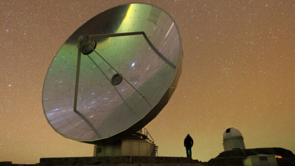 O universo no olho de um telescópio foto do dia 29 de outubro de 2026