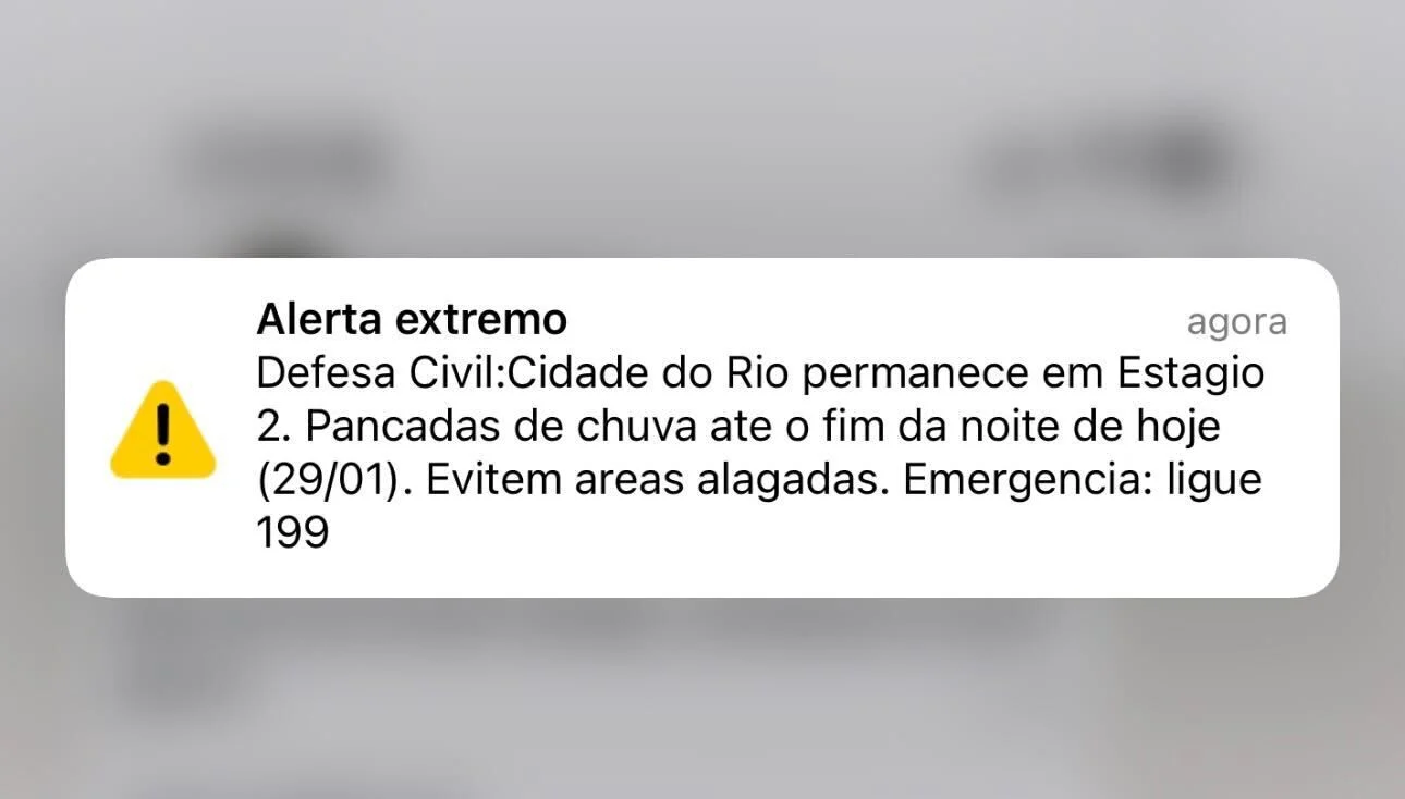 Alerta Defesa Civil SMS