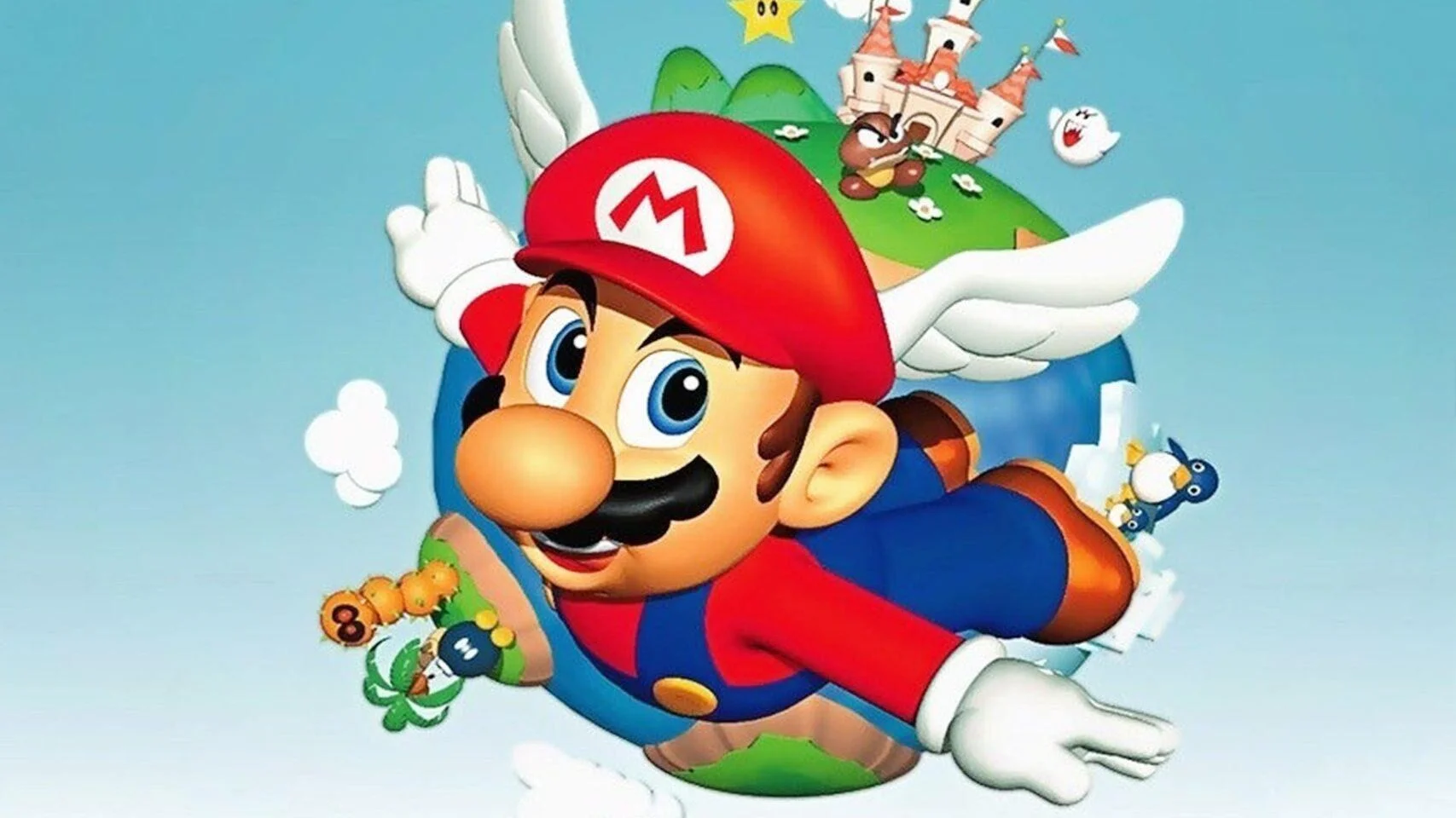 Editar informações da imagem Super Mario 64