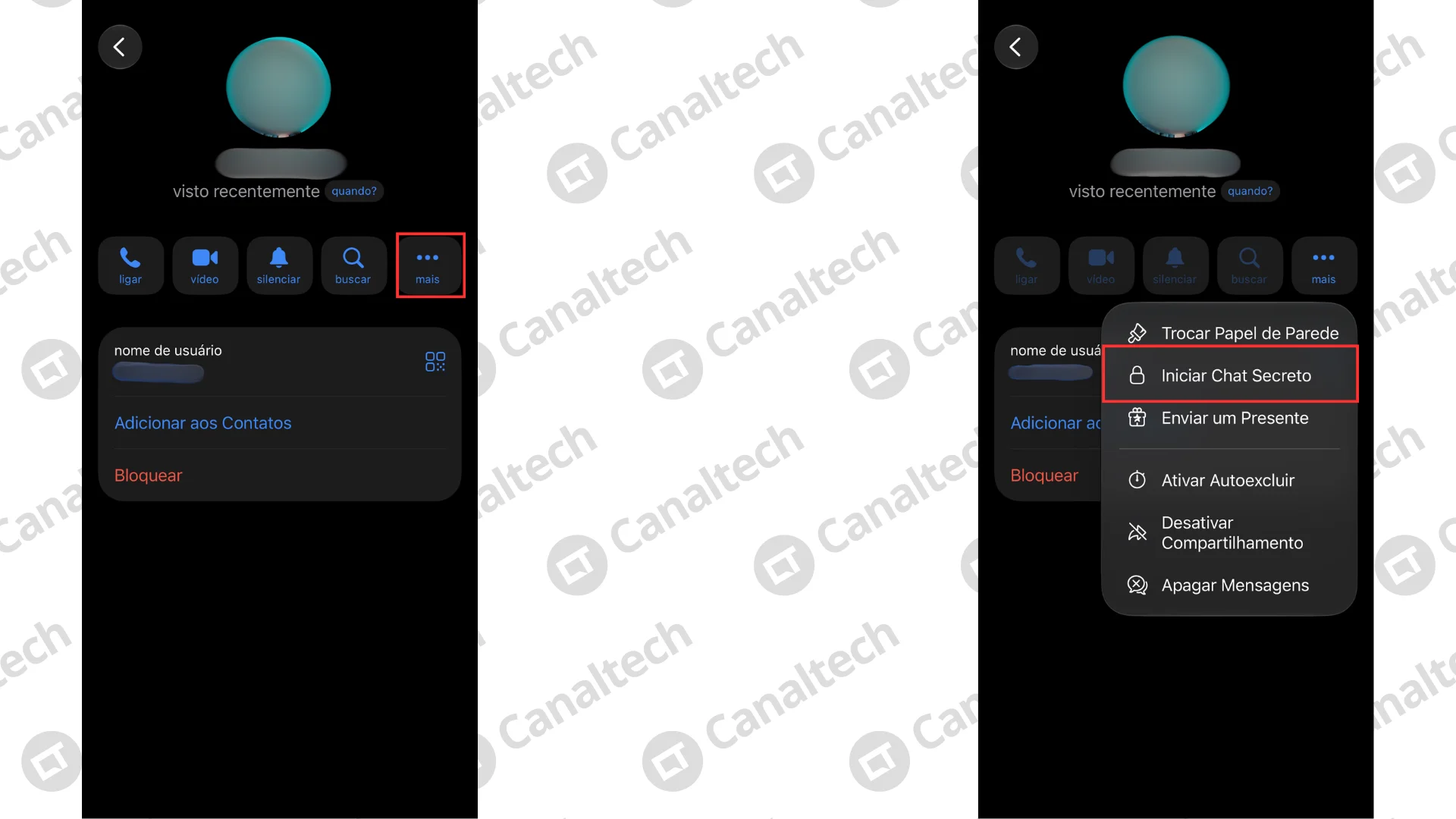 Como criar um chat secreto no Telegram