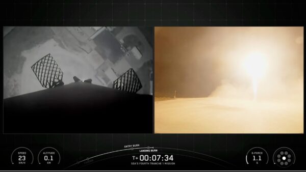 SpaceX lança 21 satélites em órbita para os militares dos EUA após atraso de 5 dias
