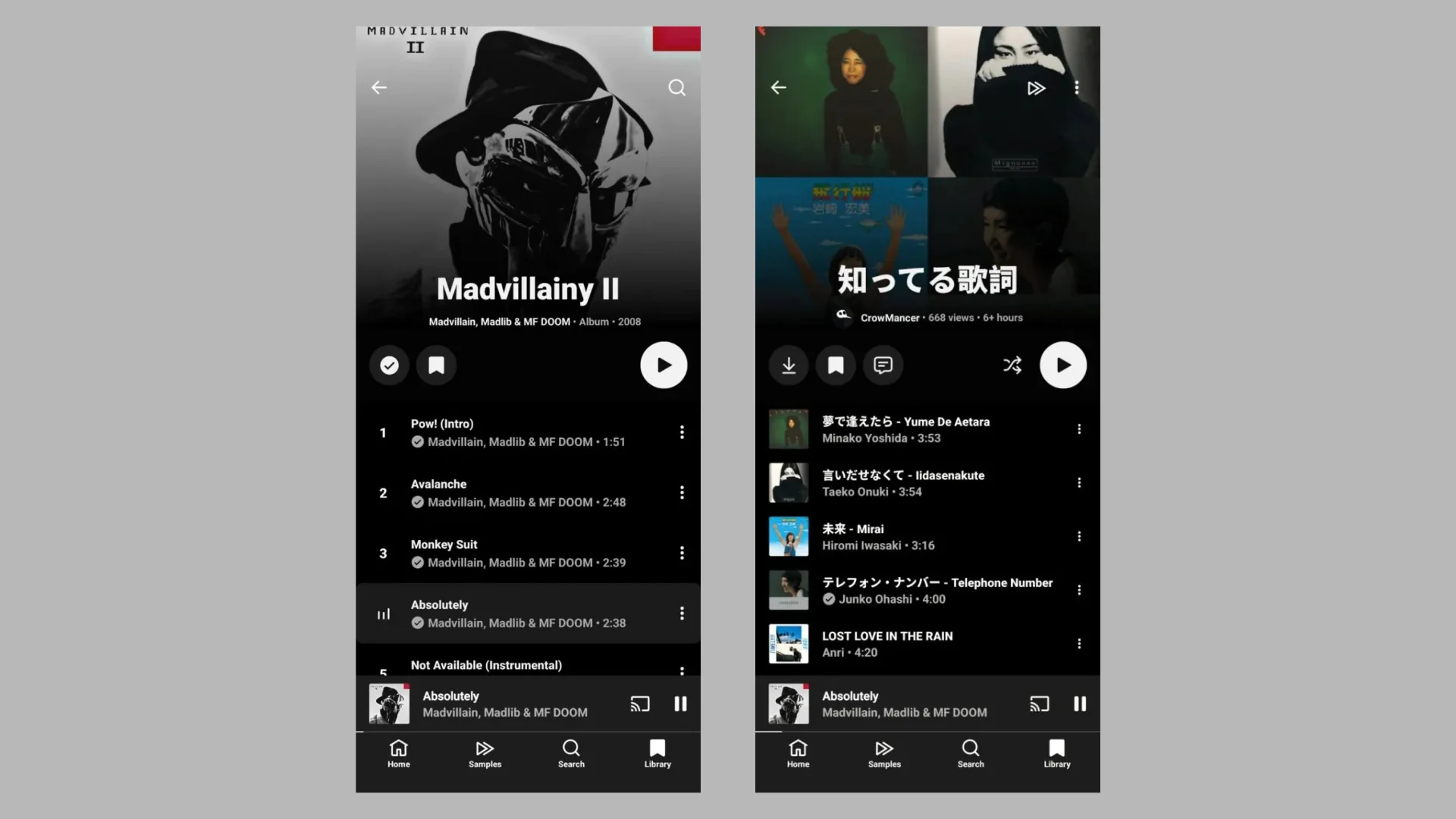 Editar informações da imagem youtube music nova ui